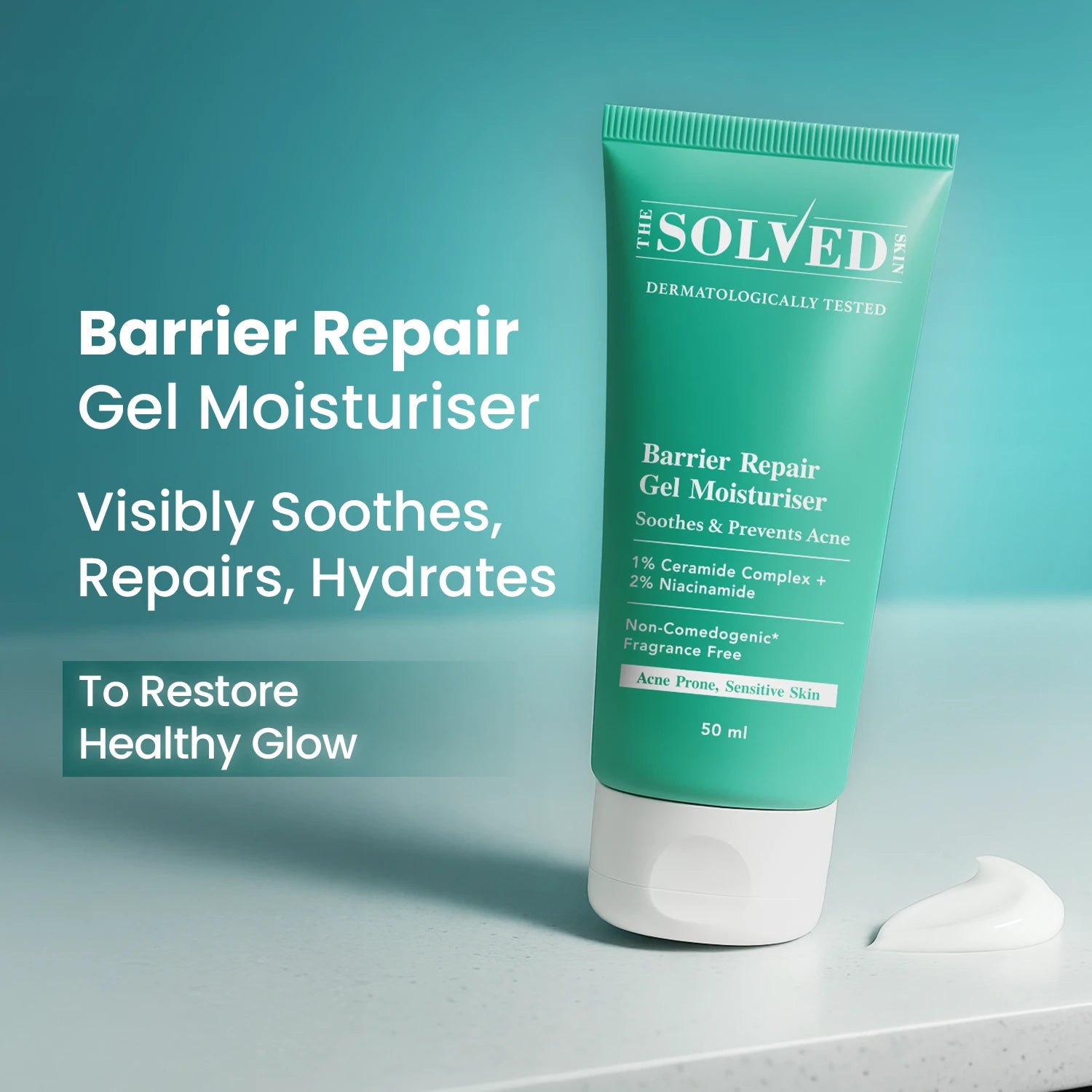 Barrier Repair Gel Moisturiser: Best moisturiser for acne prone