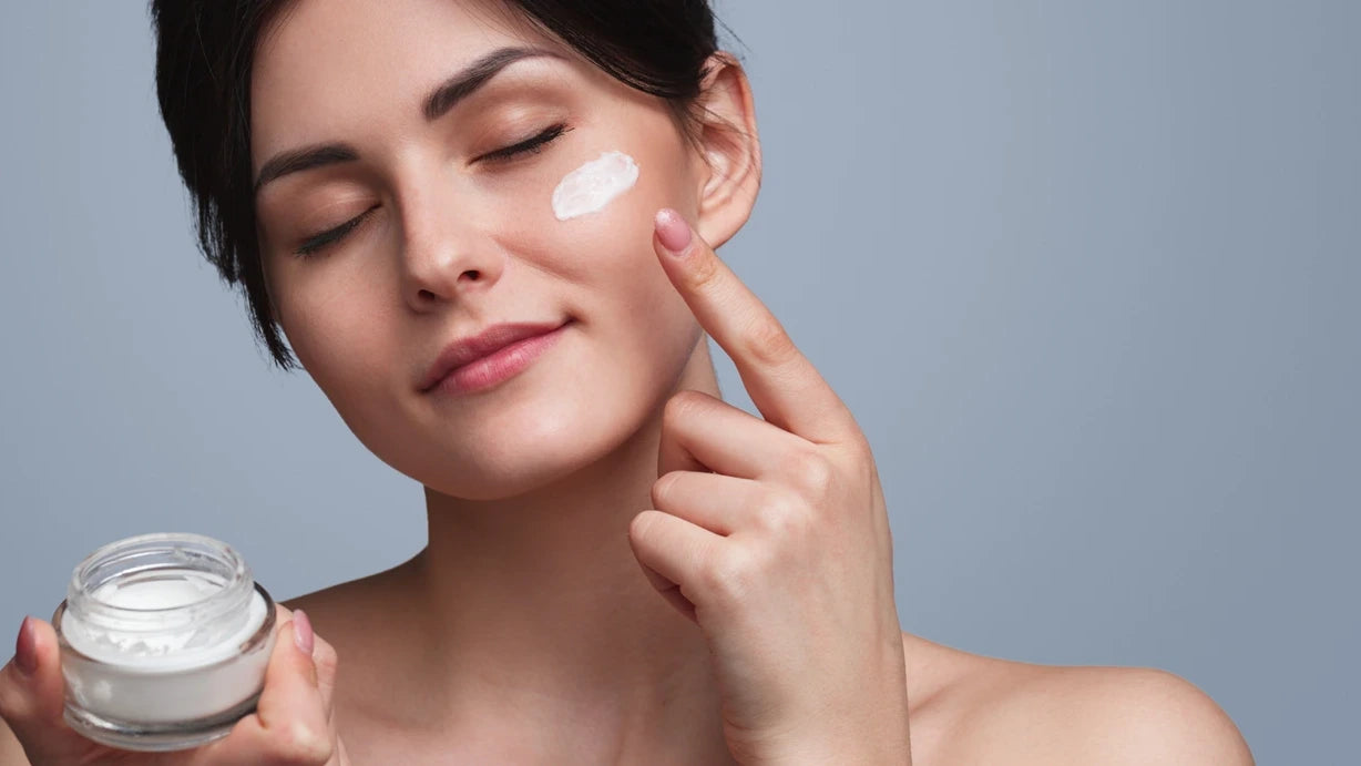 A variety of moisturizers displayed, highlighting different textures and ingredients for skin hydration.