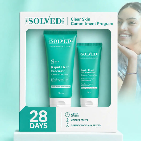 Rapid Clear Facewash and Barrier Repair Gel Moisturiser
