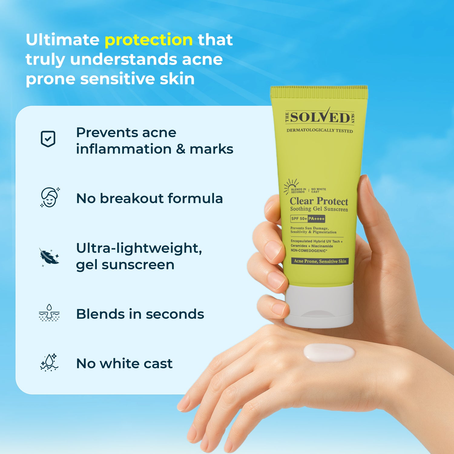 Clear Protect Gel Sunscreen 50ml